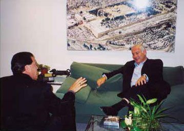 Mike Evans interviewing Benjamin Netanyahu
