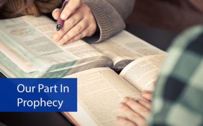 Our Part in Prophecy