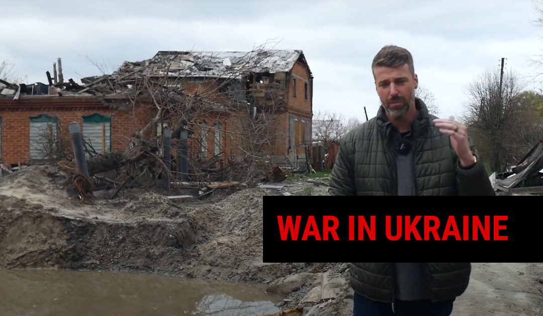 Standing in the Rubble 25 Miles from the Russian Border